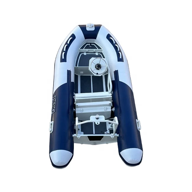 11ft Rhib330 قوارب مطاطية صغيرة قابلة للنفخ من الألومنيوم الصلب RIB Hypalon/PVC