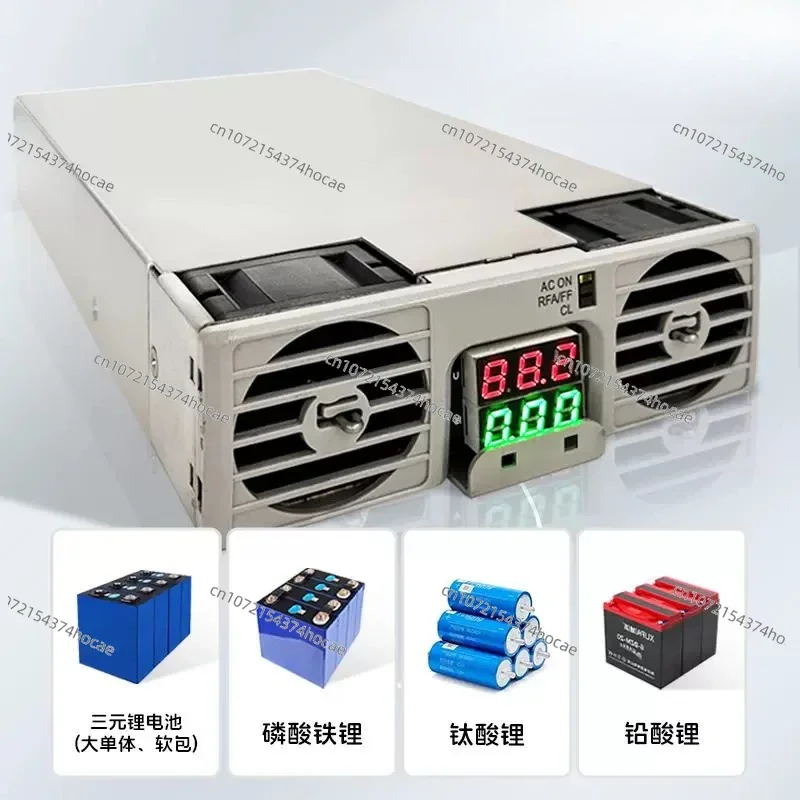 High Power Adjustable Lithium Battery Charger for Delta 4856AC with Adjustable Current Voltage 20A-60A 60V-120V