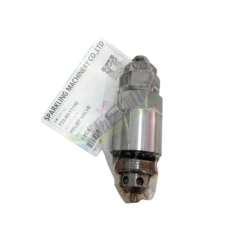 SKGM 723-60-11100 D155A D85E Bulldozer Parts 7236011100 Suction and Safety Valve