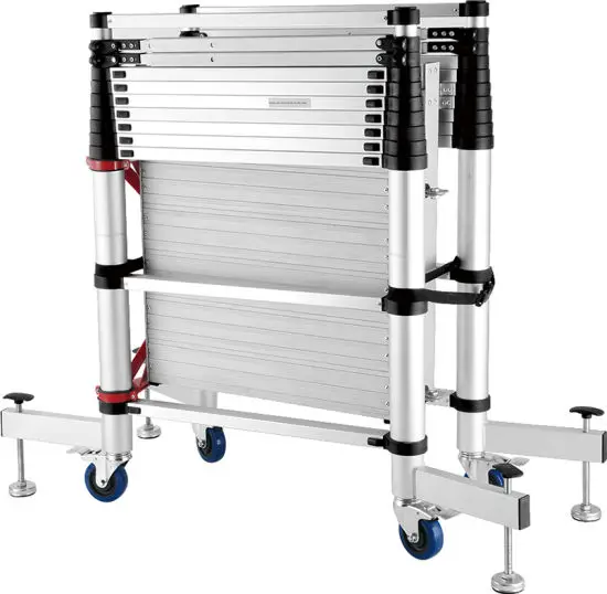 شهادة CE تسلق المحمول تلسكوبي سقالة برج الألومنيوم البناء المنزلي للبيع