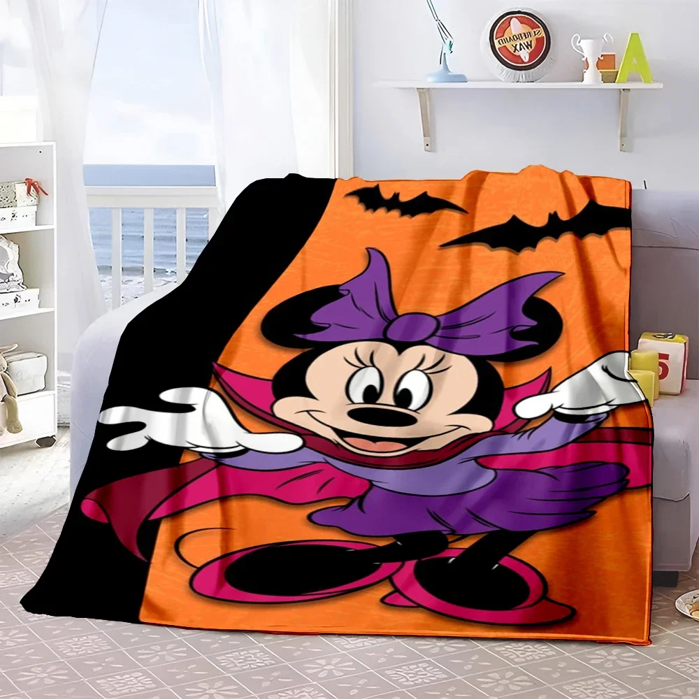 Mickey Mouse Cute Printed Blanket,Children Soft Quilt Thicken Plush Nap Blanket Nap,Travel,Work,Living Room,Bedroom,Picnics,Gift