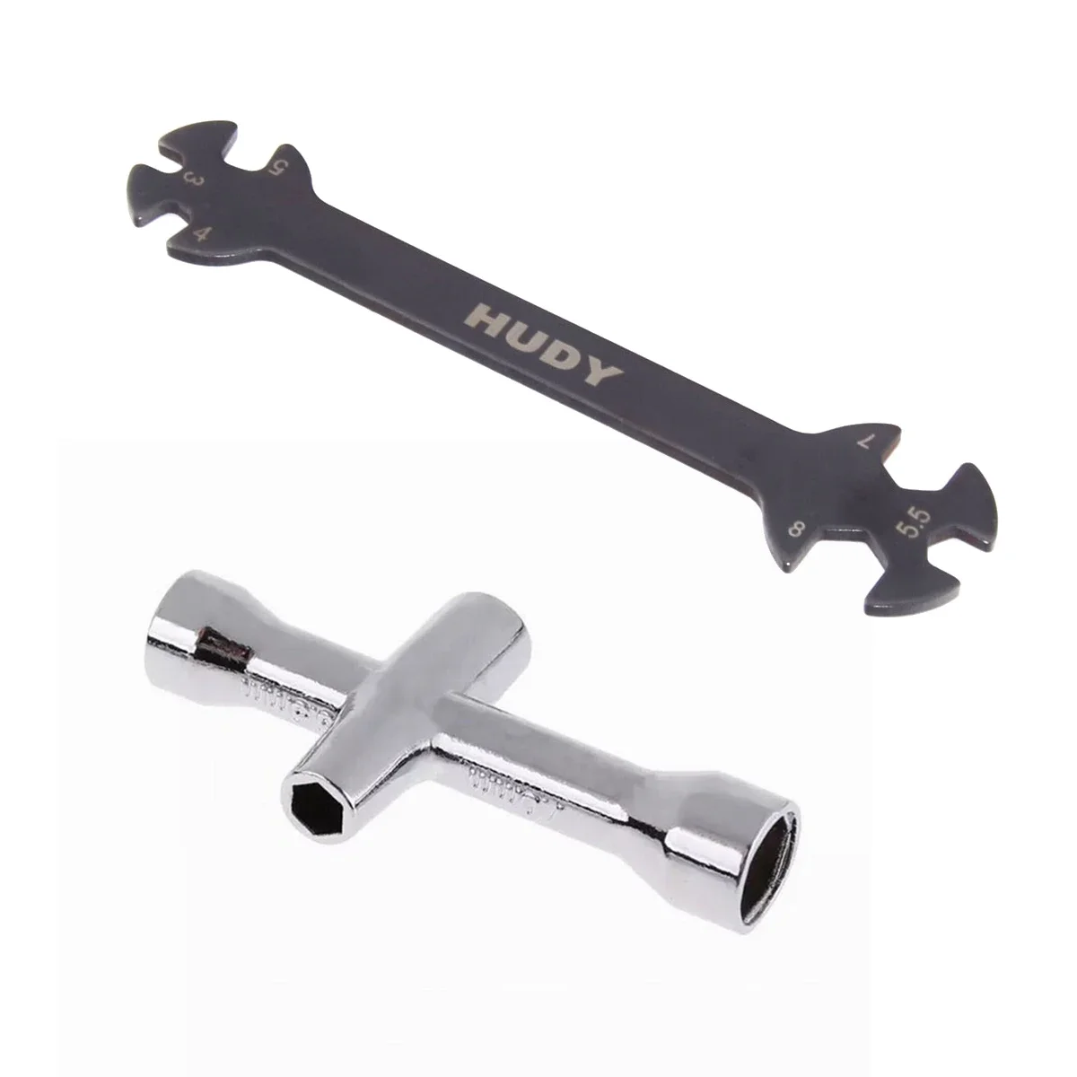 NEW Hex Socket Repair Tool Cross Wrench Sleeve 4/5/5.5/7mm Spanner M3 M4 Screw Nut For RC Car Wheel Tool