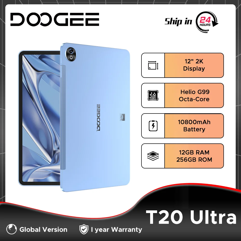 Global Version DOOGEE T20 Ultra Tablet PC 12