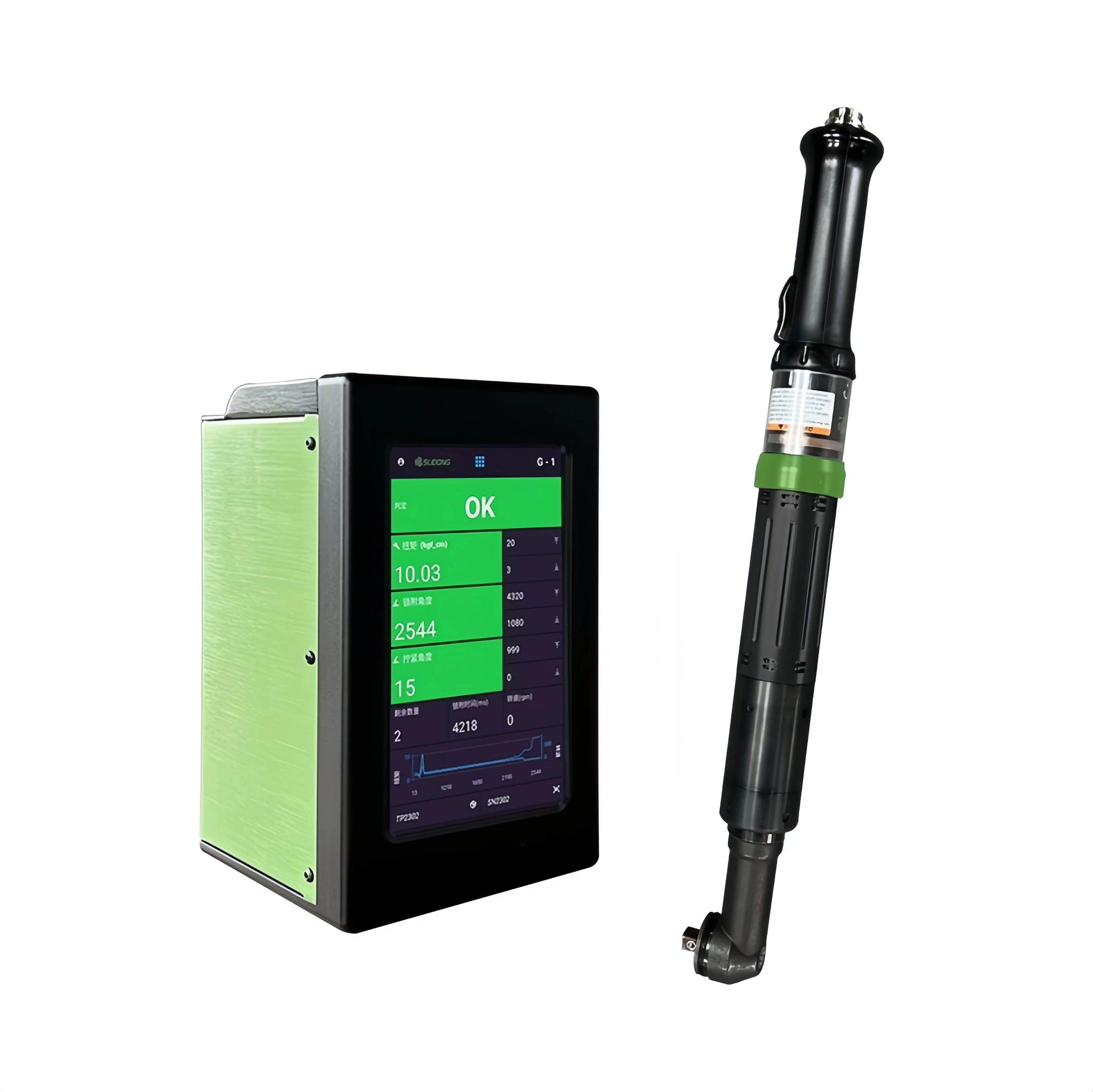 Factory Direct Supply DC Intelligent Servo Torque Sensor Angle Wrench Free Angle/Torque (Torque: 2-65N.m) power wrenches