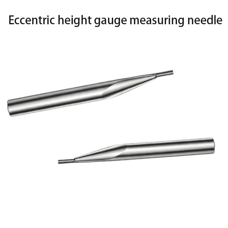 Eccentric Flat Head Height Gauge Needle Height Gauge Flat Head Probe Measurement Suitable for Sanfeng TESA 6/8 Handle