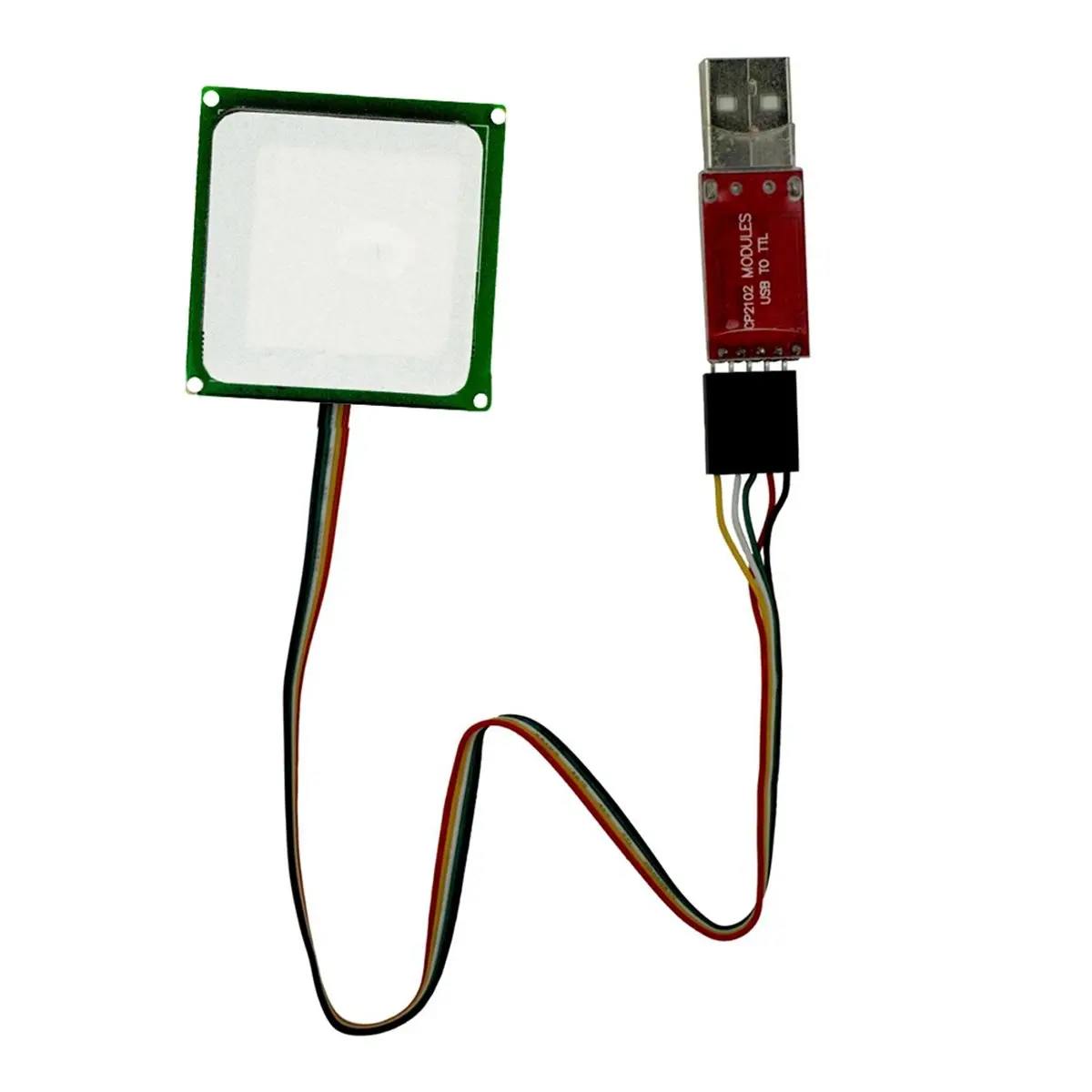 

Модуль считывателя RFID YRM100 TTL UHF с интерфейсом ESP32, встроенной RFID-антенной, 35x40 мм