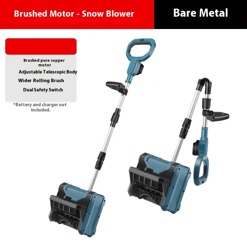 Wireless Industrial Electric Snowplow Snowblower Snow Shovel