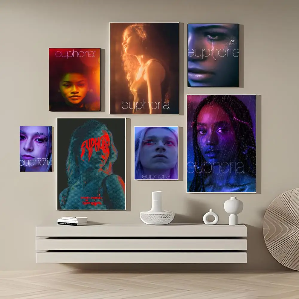 Affiche décorative Drama E-Euphoria, idéale pour la chambre à coucher, le salon, le bureau ou l'espace de travail.