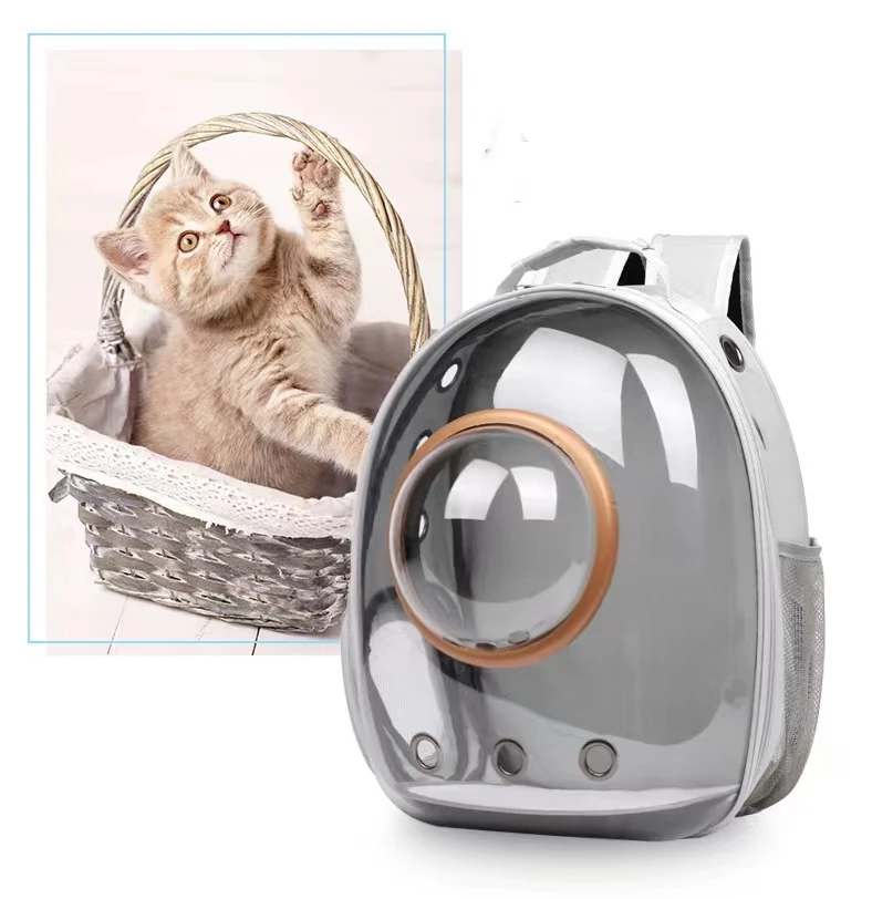 

Cat bag Breathable Portable Pet Carrier Bag Outdoor Travel backpack for cat and dog Transparent Space pet Backpack Pet Supplies