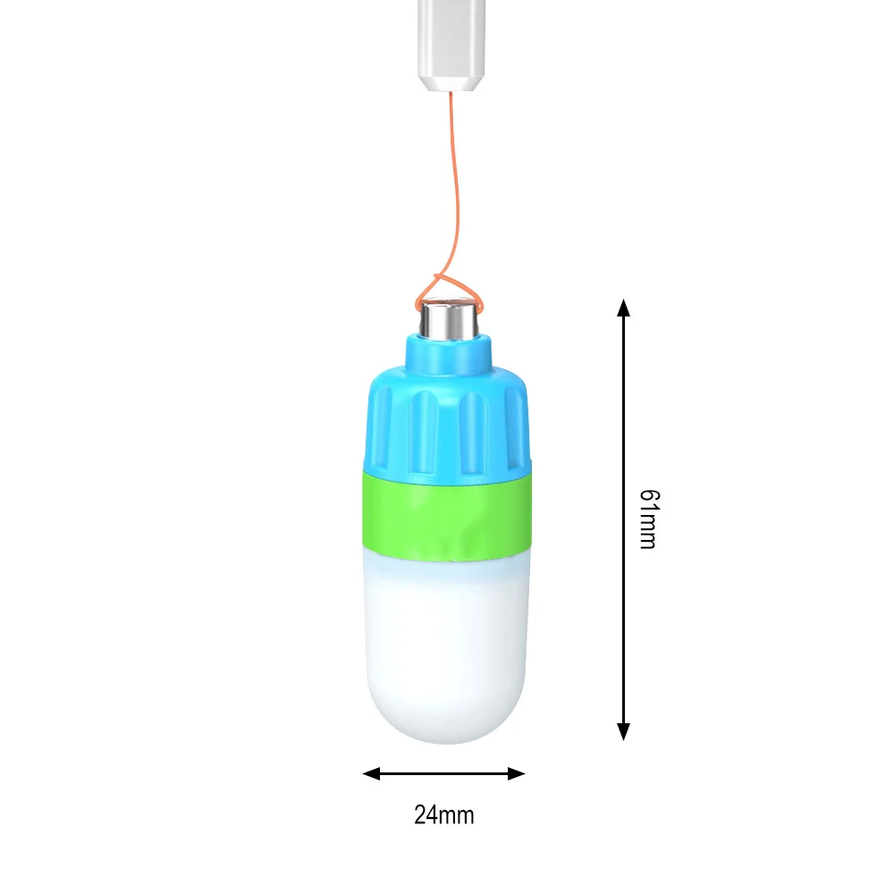 Mini baliza estroboscópica de buceo subacuática de 150M, luz de señal de buceo con batería LR44, luz intermitente de buceo nocturno