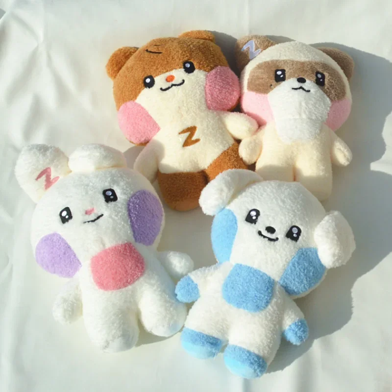 Kpop 40CM RICKY HAO JIWOONG KIM GYUVIN Plush Doll ZB1s Zeronis Pillow Cushion Cotton JANG HO KIM KYUVIN Stuffed Toys Fan Gift