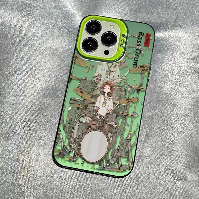 

Oil painting Drum girl Case For Samsung Galaxy S25 S22 S21 S24 S23 Ultra Plus FE A56 A16 A15 A35 A55 A34 A54 A26 A33 A53 Cover