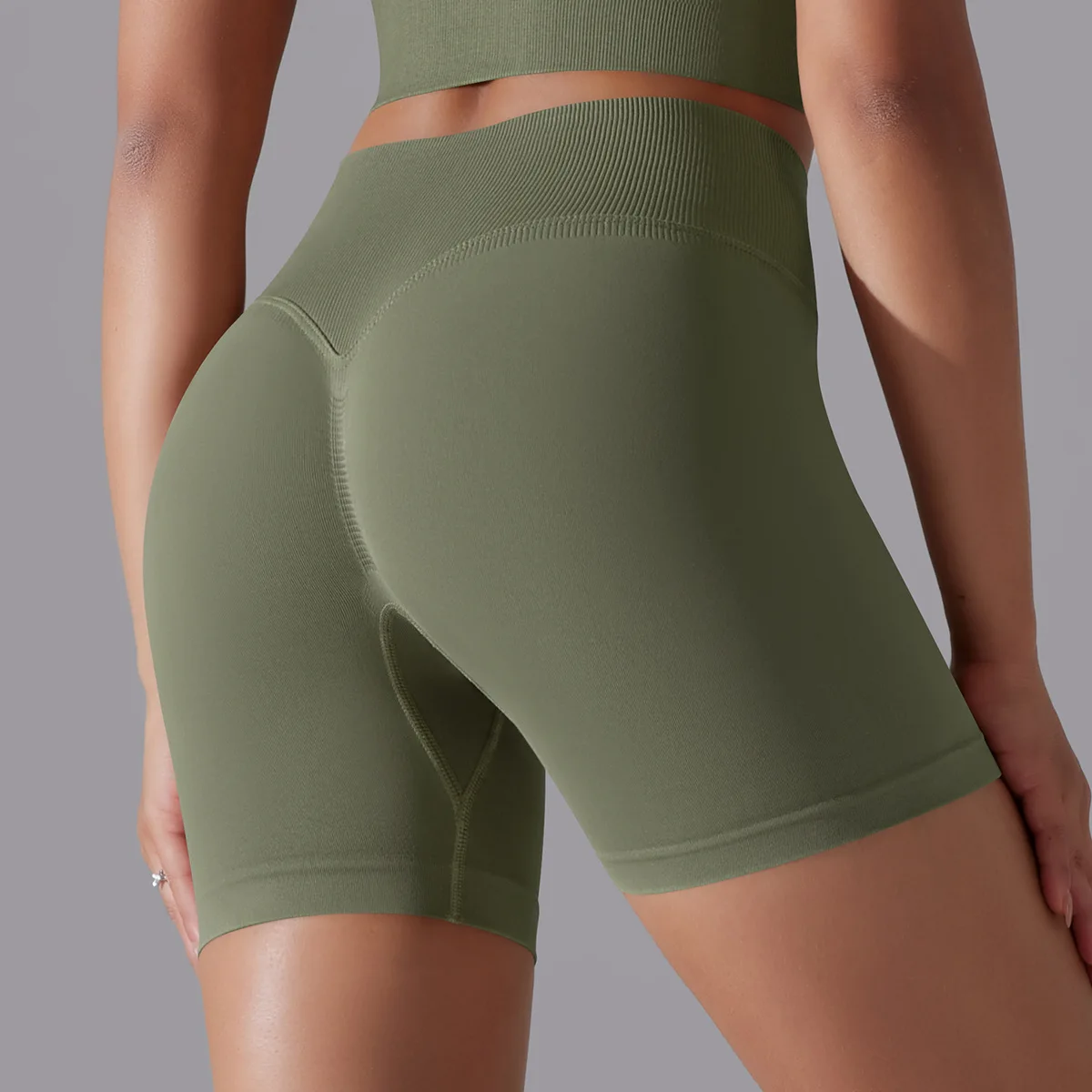 New Seamless Shorts for Women Yoga Shorts Push Up Booty Workout Gym Shorts Fitness High Waist Sports Short Women Clothing