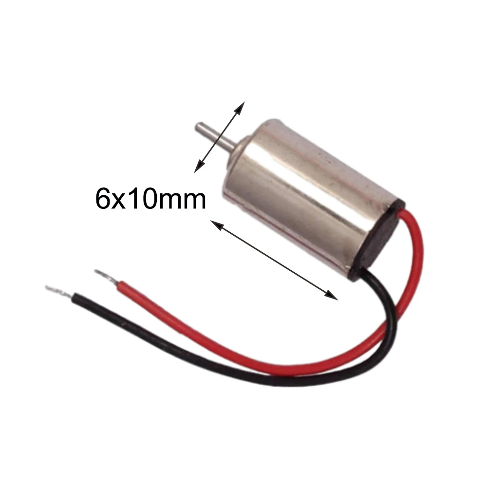 DC3V Hollow Cup Vibration Motor 610/612/614/716/720 Motor Mini Motor Propeller Drone 75000 RPM High Speed DC Vibration Motor