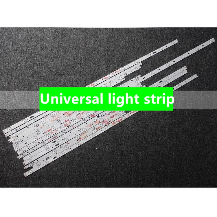 FOR Haier Samsung Toshiba 32 inch universal 4/5/6/7 straight down TV backlight aluminum plate light strip 3V/6V