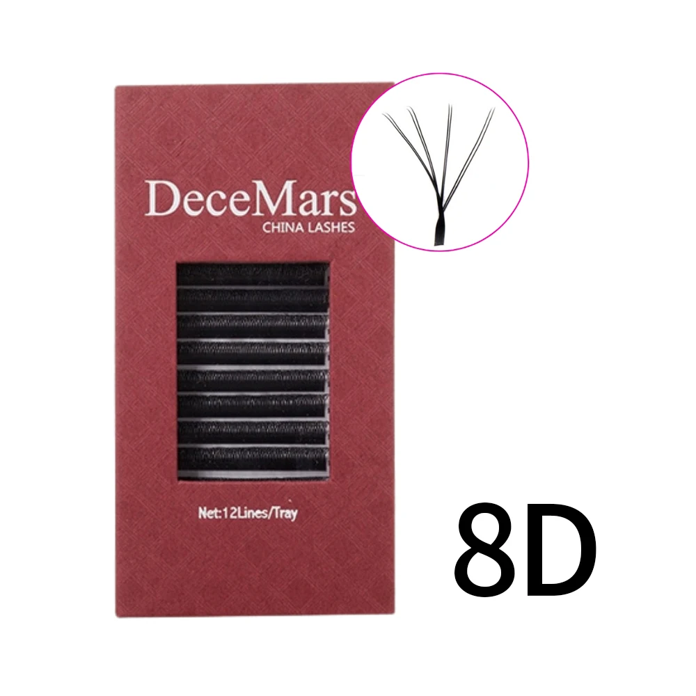 DeceMars 3DW/4DW/5DW/6DW/NEUE 6DW/7DW/8DW/NEUE 8DW/9DW/10DW/NEUE 10DW Wimpernverlängerung für Make-up