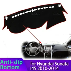 For Hyundai Sonata I45 2010 2011 2012 2013 2014 YF Dashboard Mat Dashmat Cover Pad Sunshade Carpet Accessories