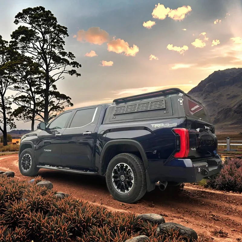 

Внедорожный пикап Tundra 2002, полувысокий складной водонепроницаемый навес на крышу, высококачественный чехол из алюминиевого сплава