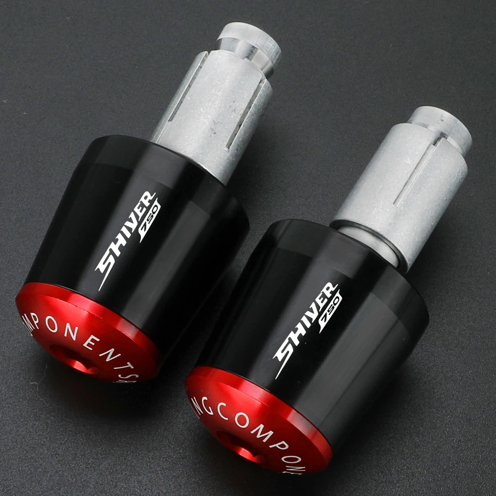 

7/8'' 22MM For APRILIA SHIVER 750 2007-2016 SHIVER750 Handle Bar End Hand Grip Handlebar ends Plug Cover 2015 2014 2013 2012