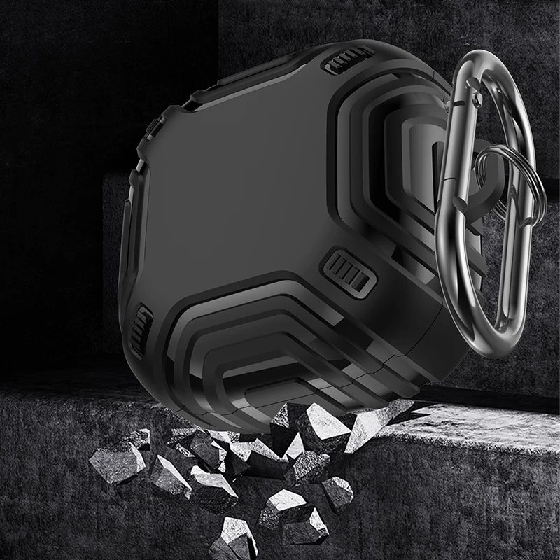 لينة غطاء من البولي يوريثان لبراعم سامسونج غالاكسي ، وحالة صدمات للبراعم 2 برو لايف FE براعم برو Buds2 الطنانة 2Pro