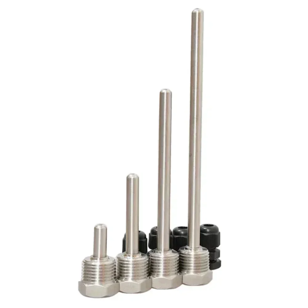Imagem -05 - Peça Thermowell Sus304 g tipo Dn15 Rosca à Prova Dágua para Sensor de Temperatura Peças de Reposição 30200 mm 1