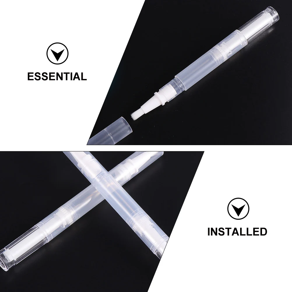 

6pcs Eyelash Growth Liquid Tube Empty Pens Travel Lip Gloss Manicure Tools Disposable Design Premium Material