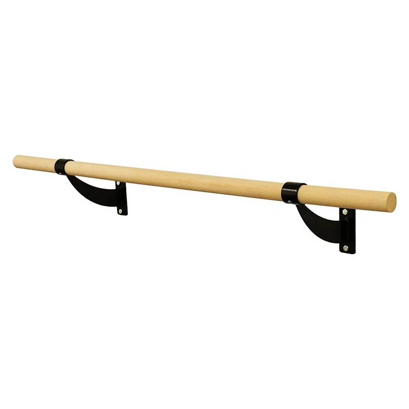 

Wall Mounted Traditional Solid Wood Ballet Barre, Freestanding Ballet Barre, Stretch/Dance Bar for Home Workout Dance Equipment