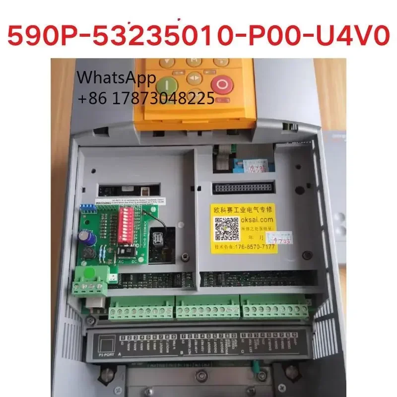 590P-53235010 P00 U4V0 Parker DC Governor 590p 35a Functional test OK Please inquire about the price