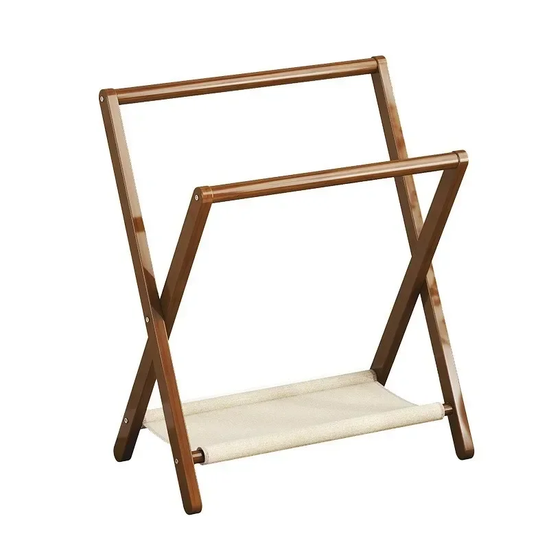 

Folding Indoor Floor To Floor Bedroom Hanger Household Living Room Balcony Hanger Simple Clothes
