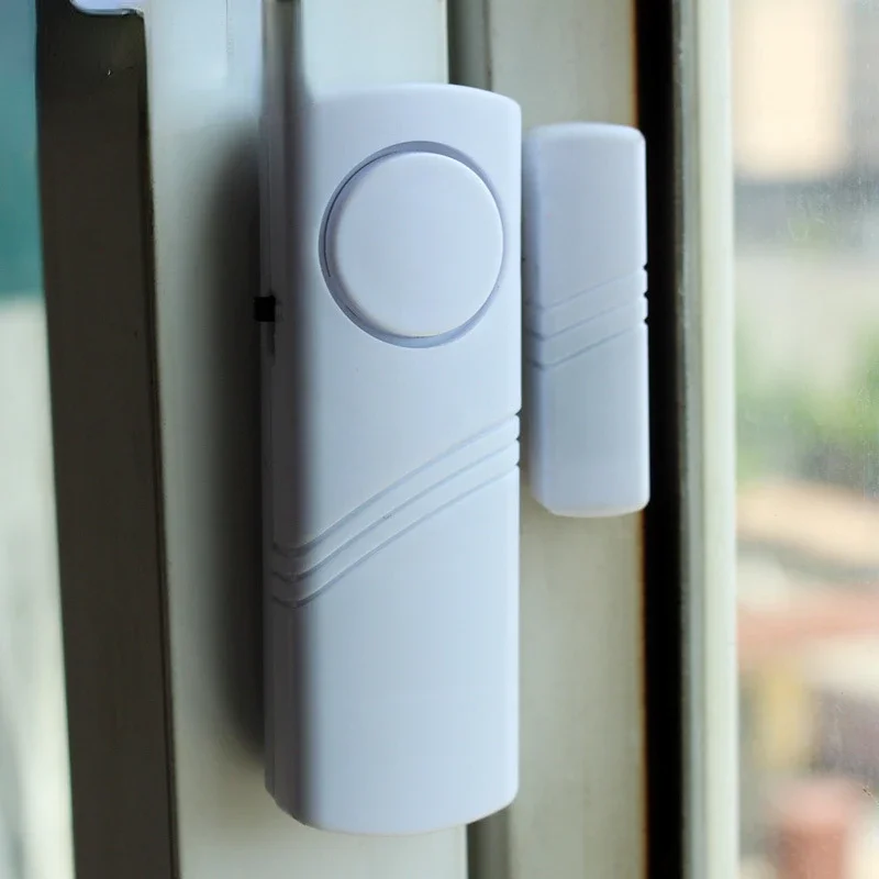 Sensor de barrera de alarma con detector de movimiento inalámbrico magnético para sistema de alarma de puerta de seguridad para el hogar