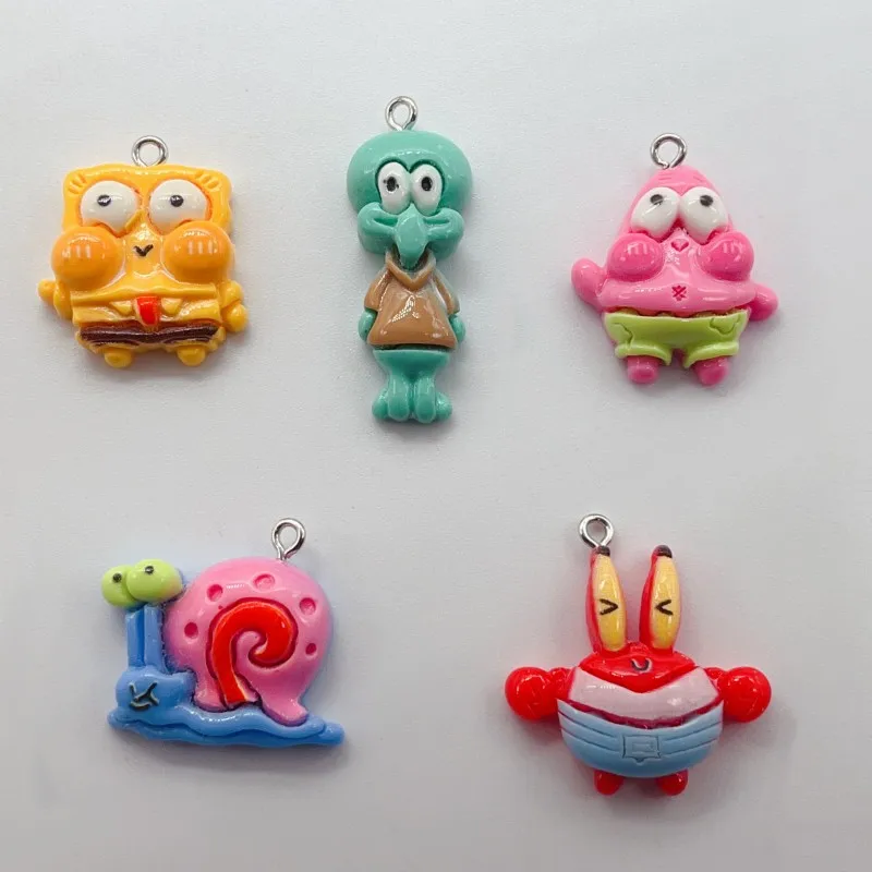 10pcs Sponge Baby Cartoon Earrings Bracelets Jewelry Making DIY Pendant Wholesale