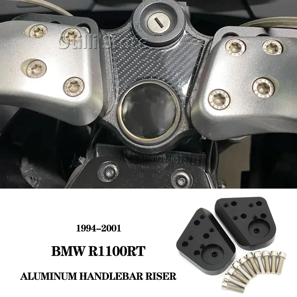 

Aluminum Handlebar Riser For BMW R1200RT R1150RT R1100RT R1100R R1150R R 1100 1150 1200 RT R Motorcycle Accessories Parts