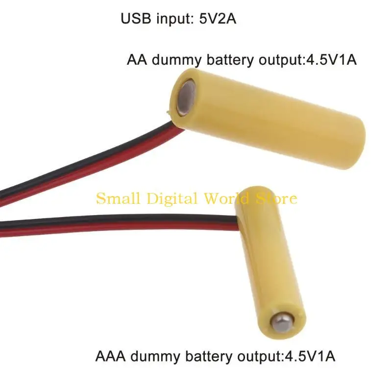 77UB 1 in 2 USB Power Supply Replace 3pcs 1.5V LR03+LR06 Battery for Clock Toy Light - view 4