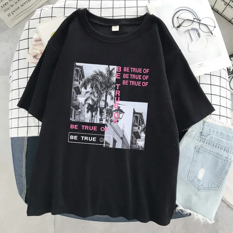 Женские футболки в стиле хип-хоп с коротким рукавом