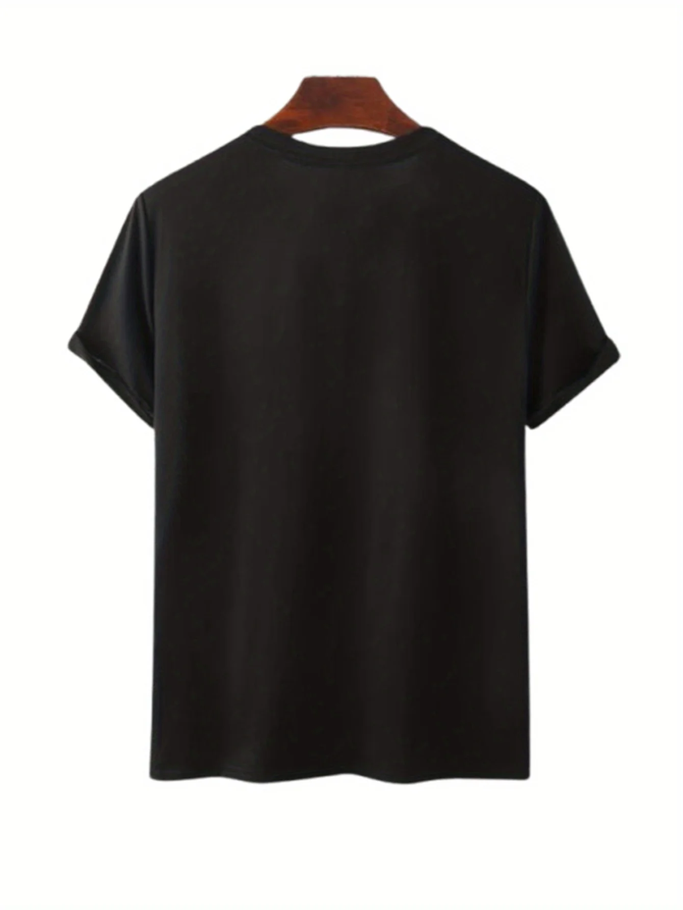 1pc Gothic Eyeball Graphic T-Shirt - Unique Surreal Design, Black Crew Neck Tee for Men & Women, Summer Casual Wear,