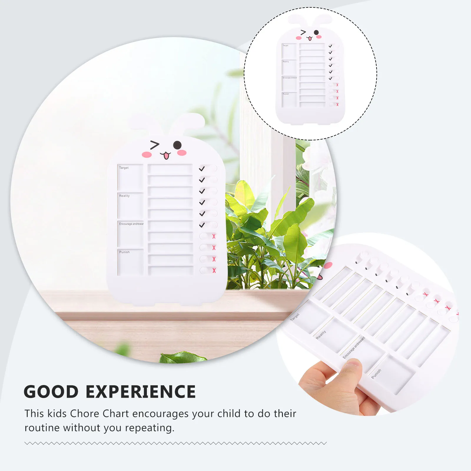 

1 set 1 Set Chore Chart Multifunctional Behavior Chart For Home Classroom Use Decorative Reminder Board Household