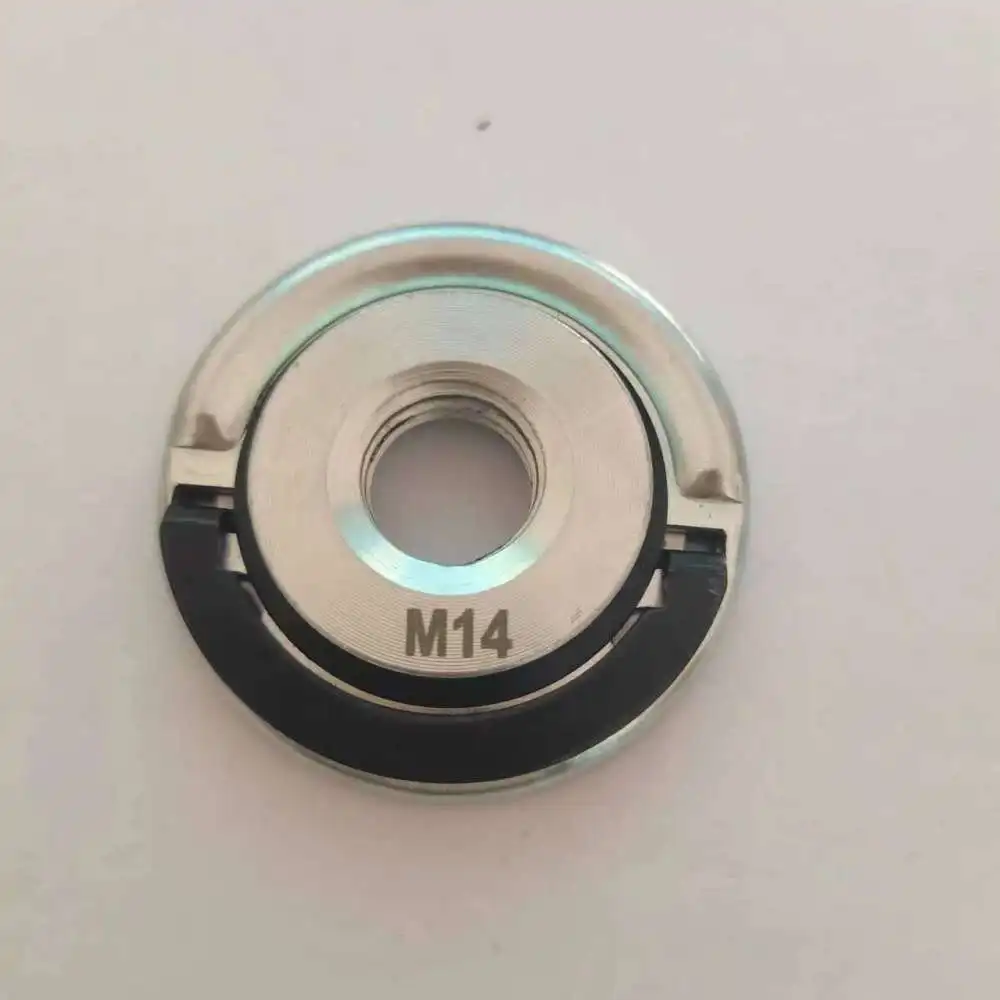 New Design Angle Grinder Nut M10 M14 5 8 11 Thread Fast Release Plate Carbon Steel Clamp For Efficient Power Grinding