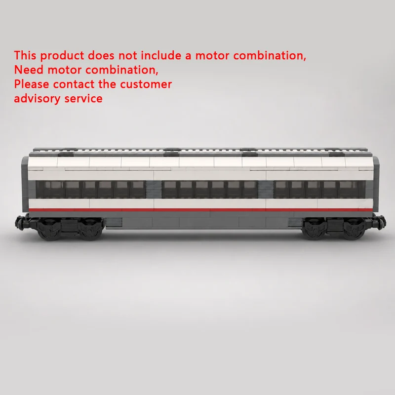 

City Car Model MOC Building Bricks Passenger Train Carriage Modular Technology Children Holiday Gifts Assemble Toys Suit