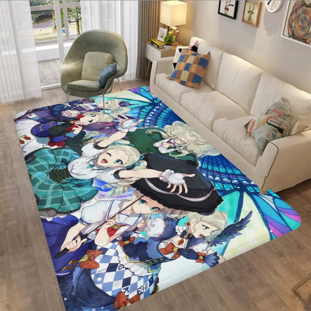 

Aikatsu Kitchen Mat Kids Room Bedroom Decoration Balcony Anti-Slip Doormat Living Room Alfombra