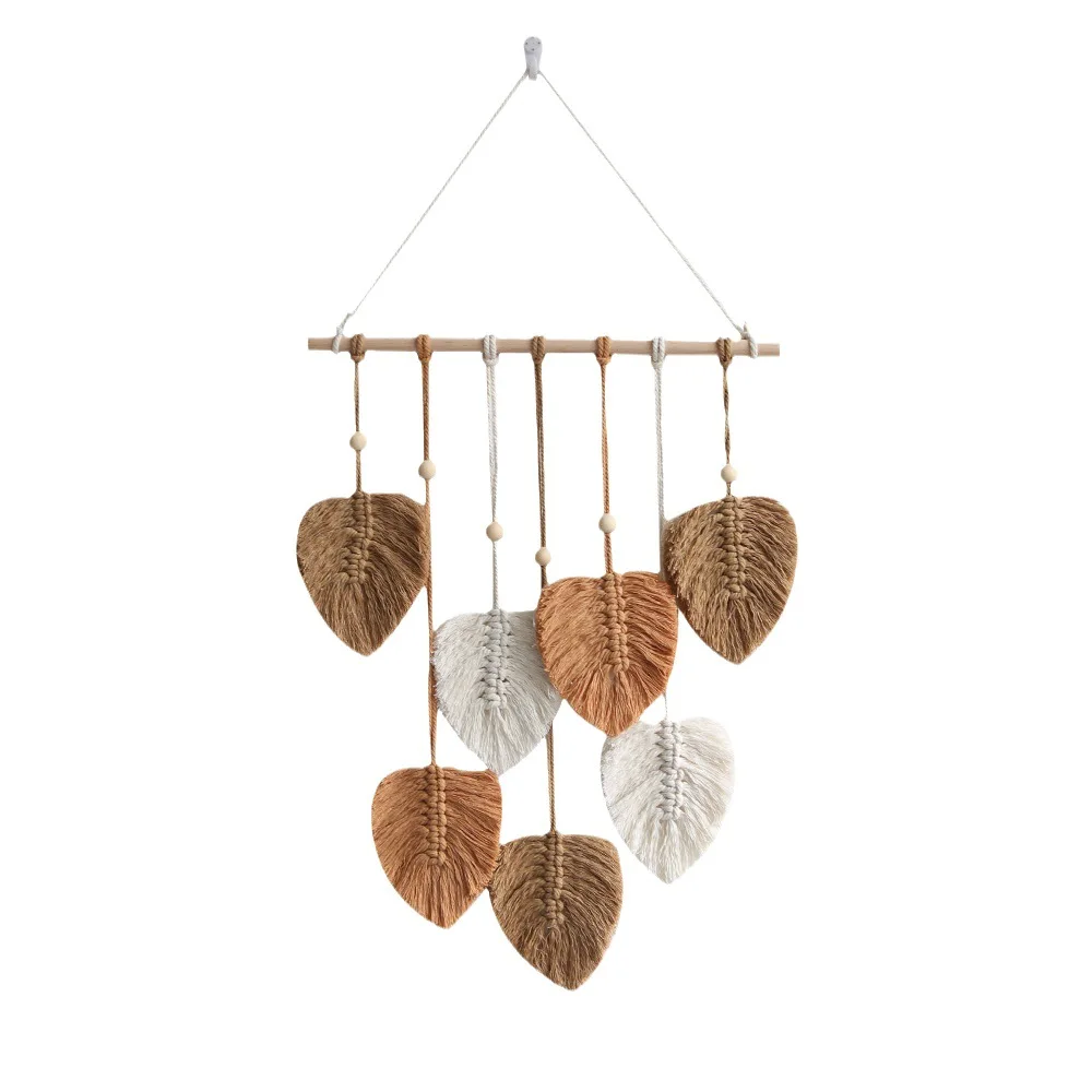 Woven  Macrame Hand  Decor  Room  Wall Hanging Tapestry  deco Coquette rooms decor Dream catcher Bells Fish decor Phone grip