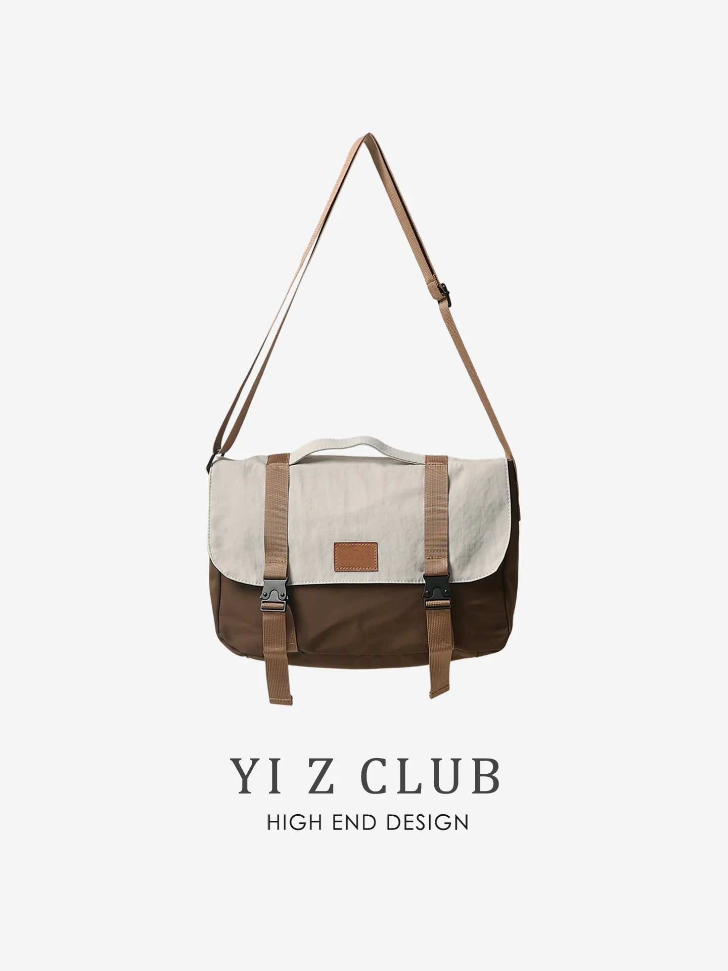 z-club-retro-color-block-waterproof-messenger-bag-shoulder-crossbody-bag-for-men-and-women-handy-carry-design-outdoor-spor