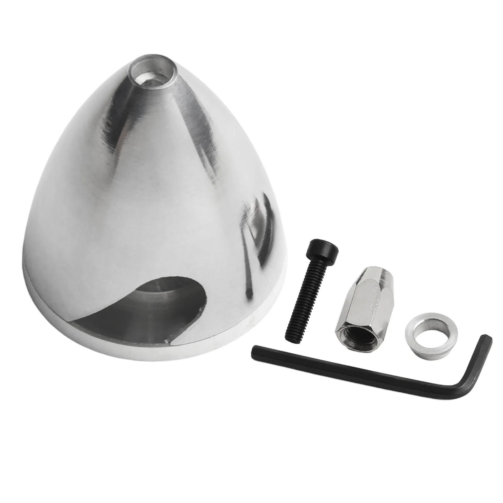 RC Plane Spinner RC Model Planes Propeller All-aluminum Alloy Easy Installation Improved Flight Performance Base Diameter 10mm