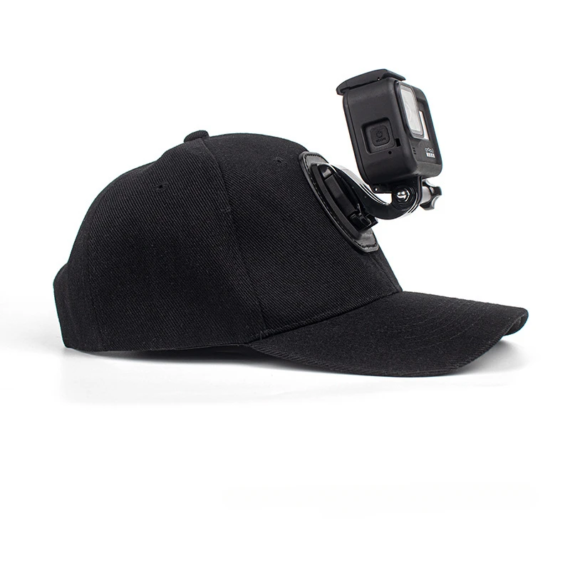 Adjustable Canvas Sun Hat Cap for Gopro Hero 12 11 10 9 8 7 6 5 insta360 x3 action camera Yi 4K DJI OSMO Sport Action Camera