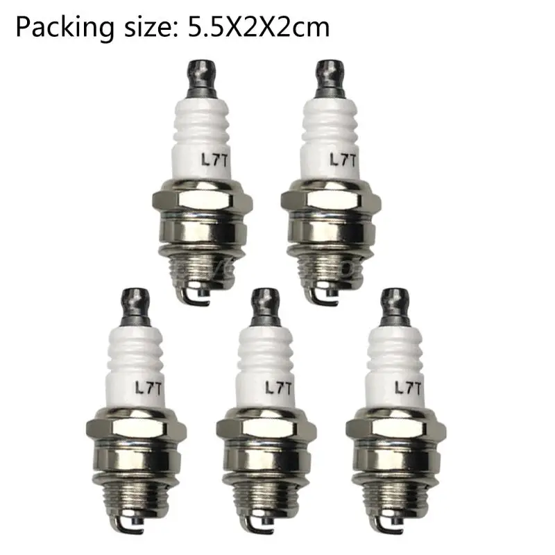 Imagem -06 - Spark Plug Apto para L7t Bm6a Bpmr7a Rcj6y Rcj7y Wsr5f 33cc49cc Trimmer Ventilador Substituições Accessory-v003 Pcs