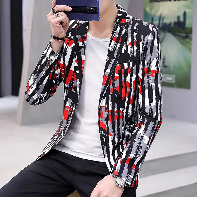 

Весенне-осенний мужской костюм в тонкую полоску с драпировкой, повседневное пальто Maturi Sle Jaet, длинное пальто-стойка на пуговицах, офисная одежда