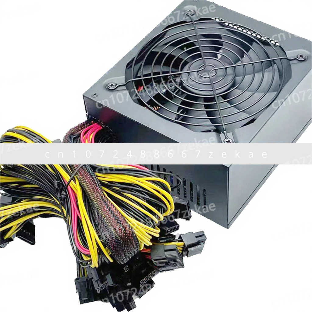 High Quality 1800W 2000W ATX Copper 20+4Pin Computer Game PSU 12V PC Desktop Power Supply in Stock