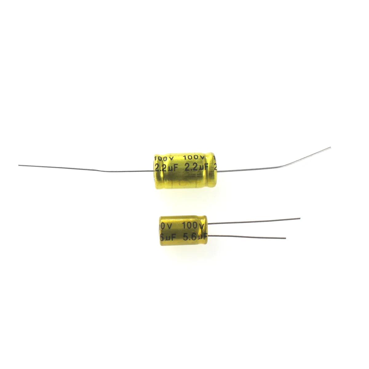 Capacitor eletrolítico sem eletrodos, NP vertical ou horizontal, 100V, 1,5, 2,2, 3,3, 4,7, 6,8, 10, 15, 22, 33UF, 20Pcs