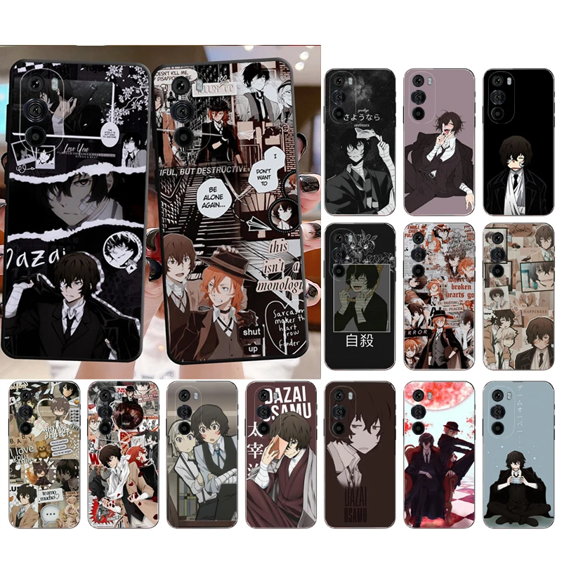 حافظة هاتف لهاتف موتورولا إيدج 50 40 برو 60 50 40 30 Ultra Neo Fusion Moto G85 G72 G53 G54 G84 G13 G32 Bungou Stray Dogs Dazai