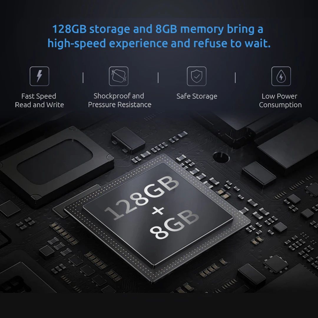 BMAX Mini PC B1PRO Windows 11 Pro 8 GB RAM 128 GB ROM N4000 Dual-Band WiFi Micro Desktop Computer Barebone