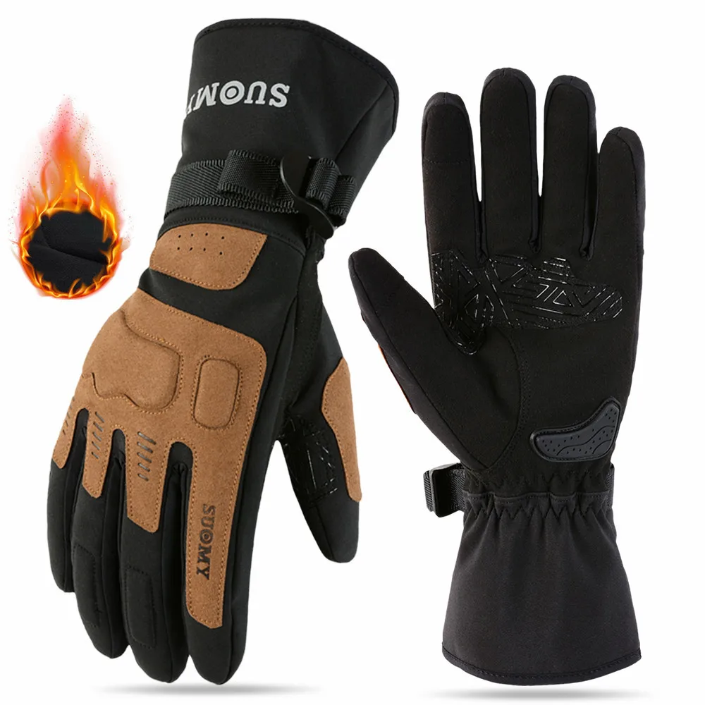 Motorcycle Gloves Windproof Waterproof Guantes Moto Motorbike Riding Gloves Touch Screen Moto Motocross Gloves Winter